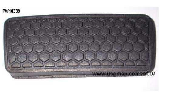 Pedal Pad: Brake Auto 82-86 / 88-92F